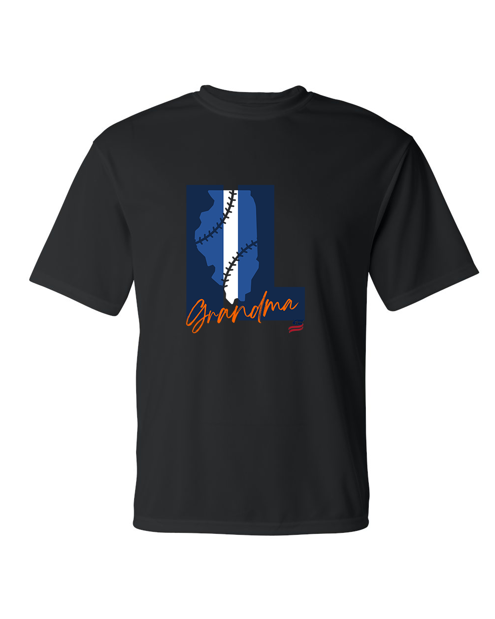 Illinois Grandma Dri Fit T-Shirt