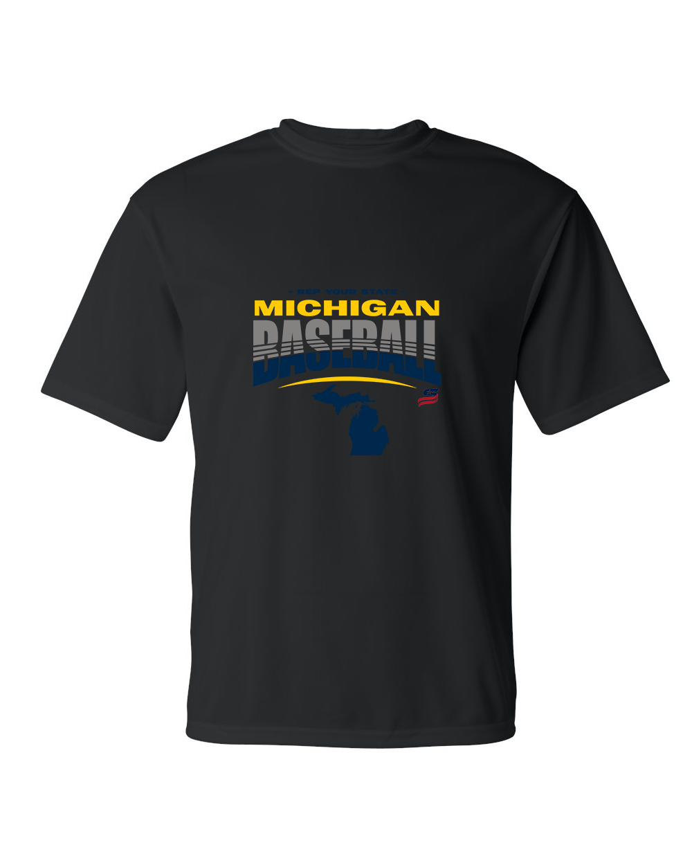 Michigan Logo4 Dri Fit T-Shirt