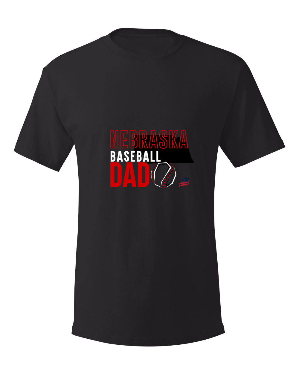 Nebraska Dad Cotton T-Shirt