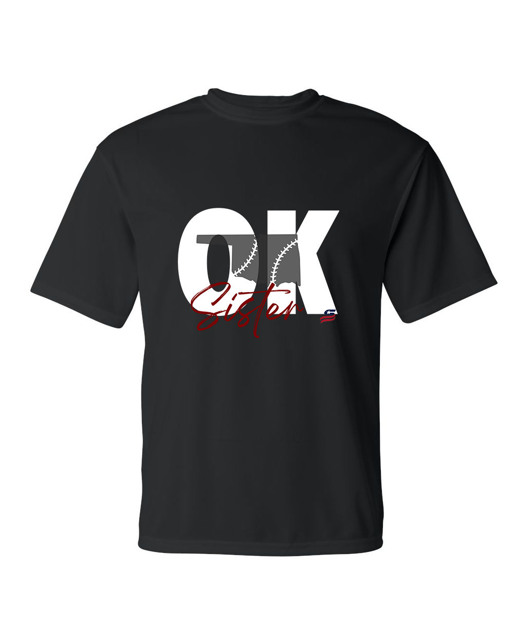 Oklahoma Maroon Sister Dri Fit T-Shirt