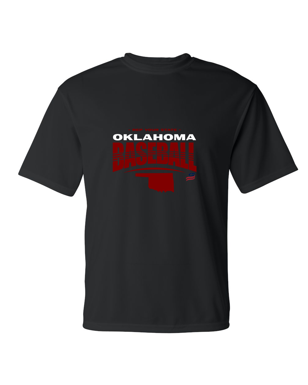 Oklahoma Maroon Logo4 Dri Fit T-Shirt