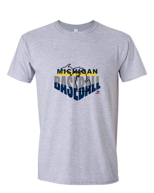 Michigan Logo1 Cotton T-Shirt