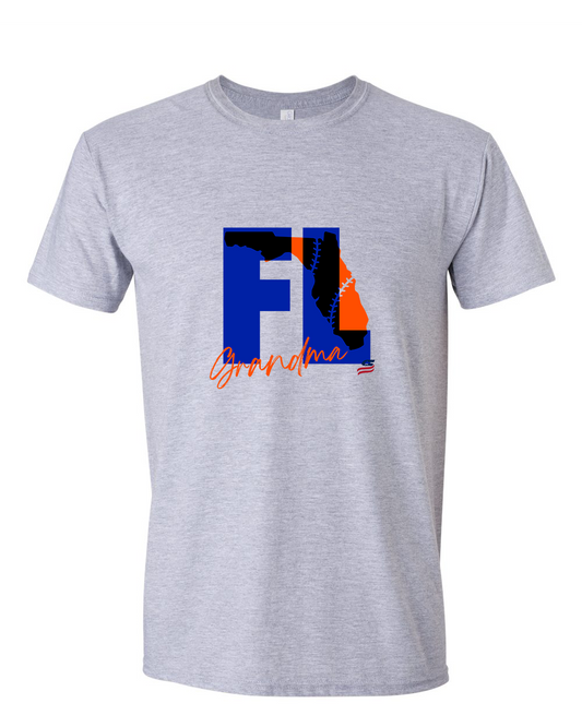 Florida Grandma Cotton T-Shirt