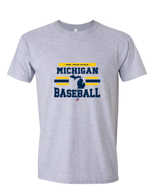 Michigan Logo2 Cotton T-Shirt