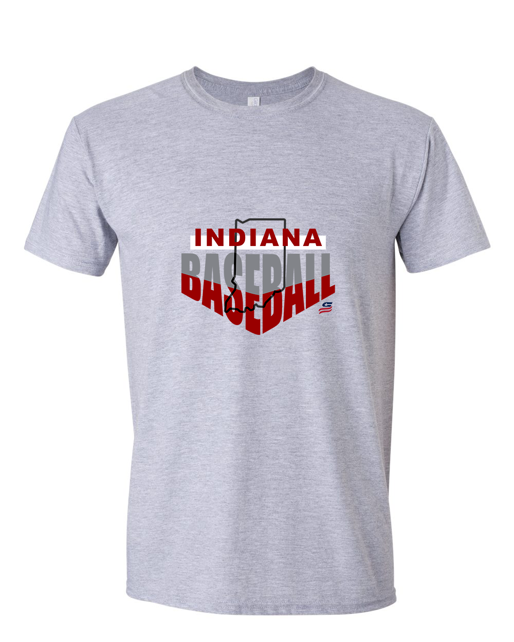 Indiana Logo1 Cotton T-Shirt