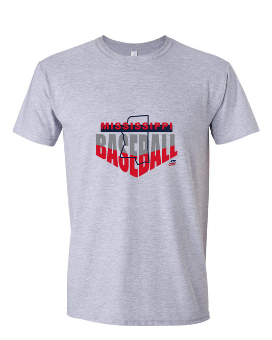 Mississippi Logo1 Cotton T-Shirt