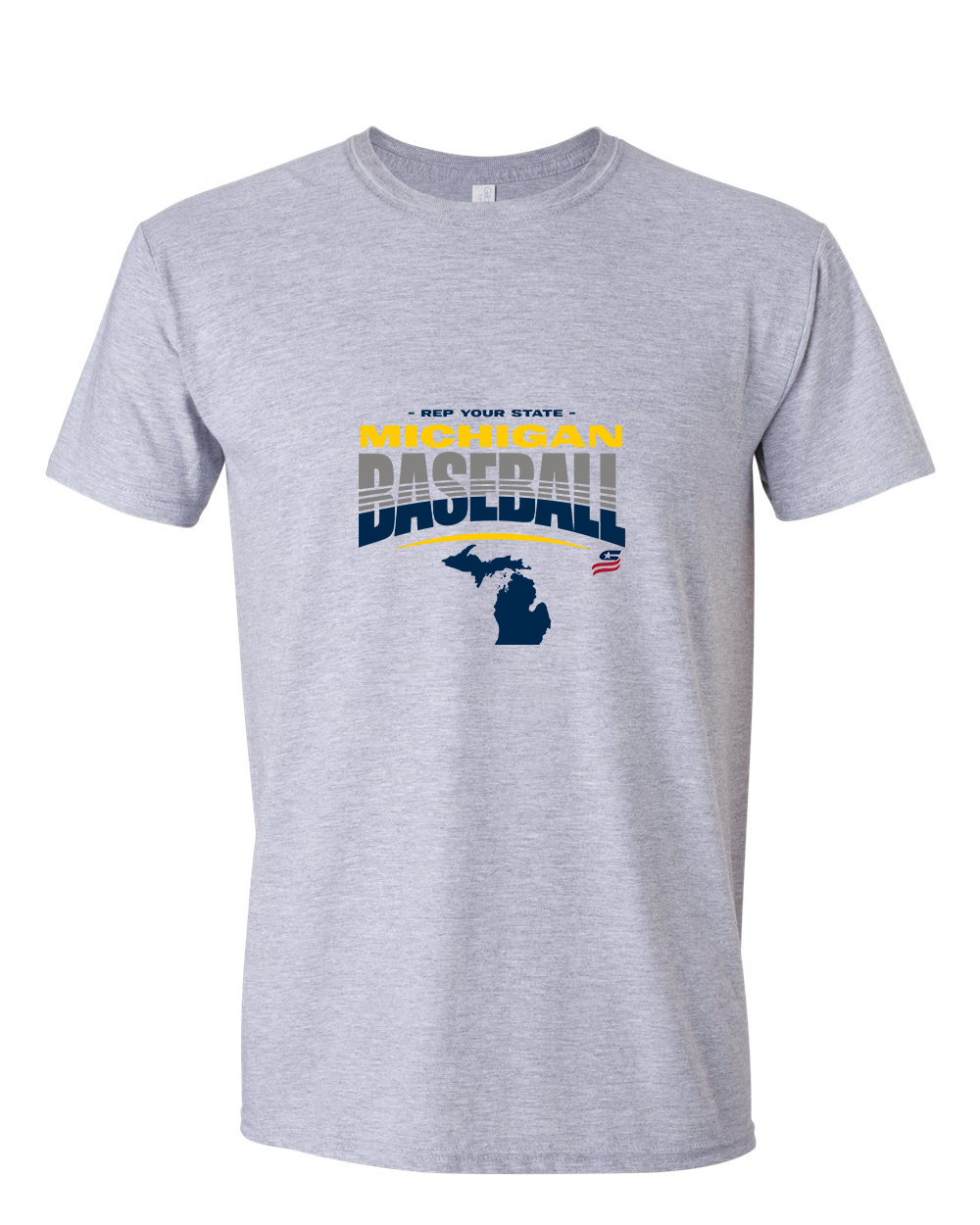 Michigan Logo4 Cotton T-Shirt