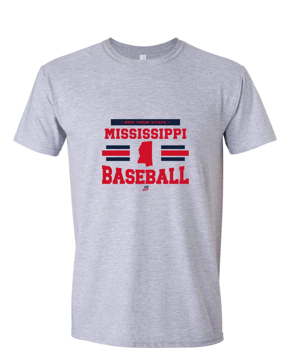 Mississippi Logo2 Cotton T-Shirt