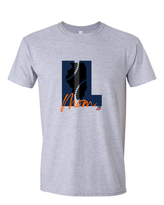 Illinois Mom Cotton T-Shirt