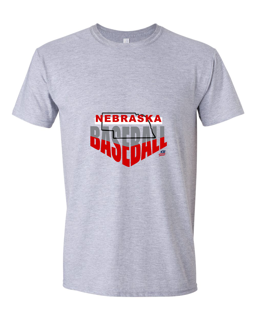 Nebraska Logo1 Cotton T-Shirt