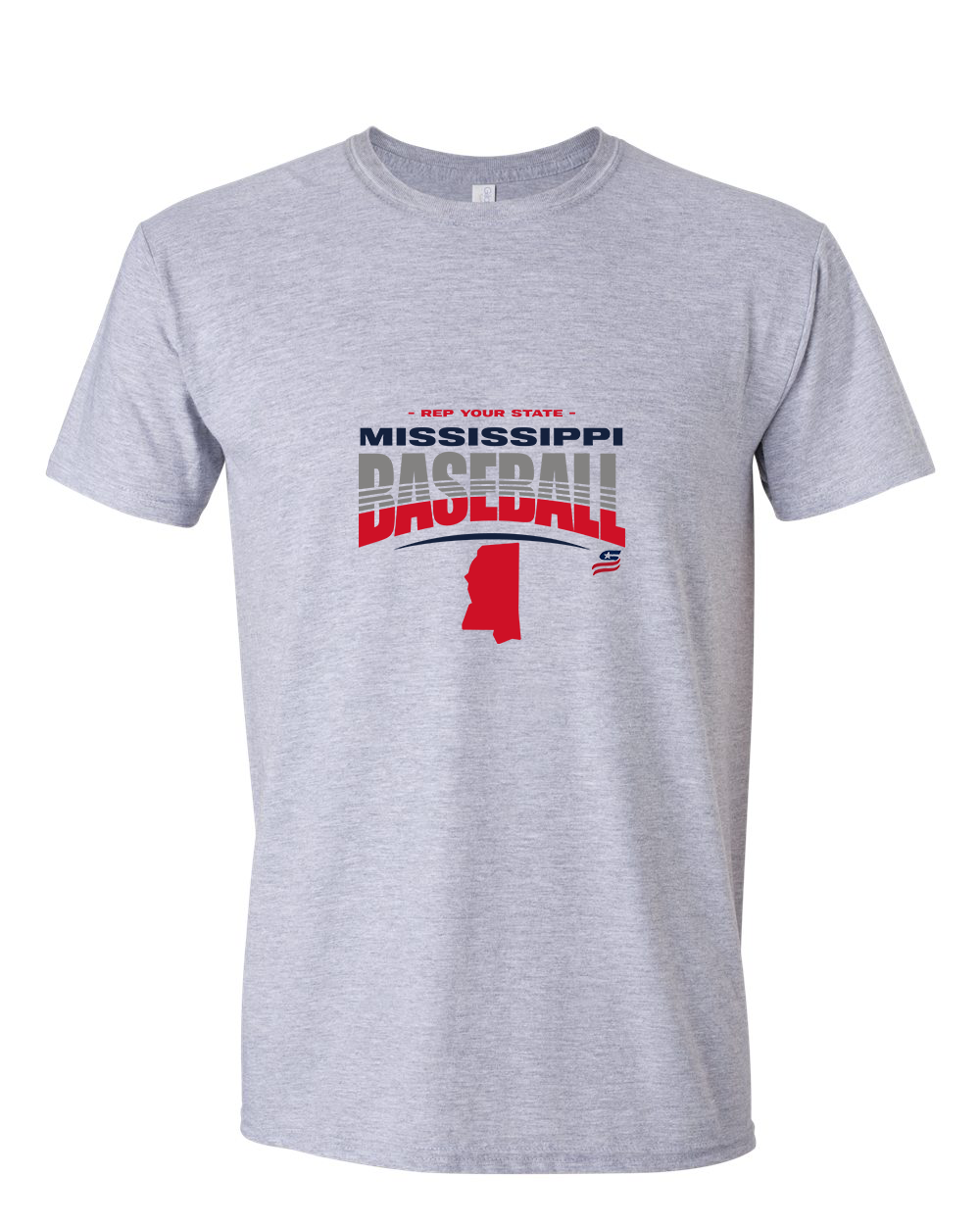 Mississippi Logo4 Cotton T-Shirt