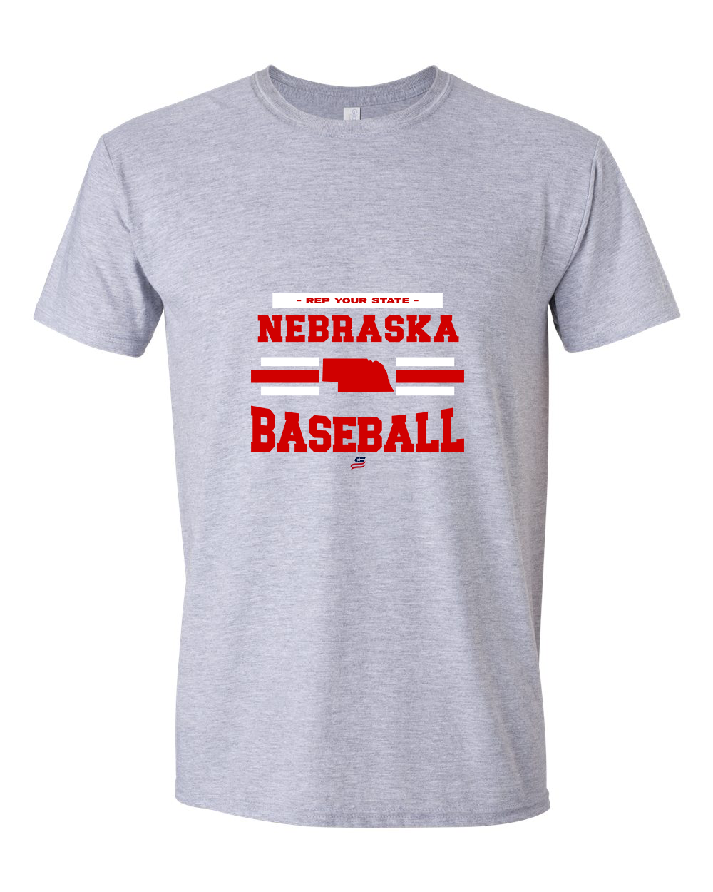 Nebraska Logo2 Cotton T-Shirt