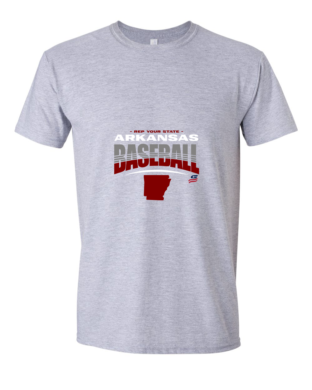 Arkansas Logo4 Cotton T-Shirt