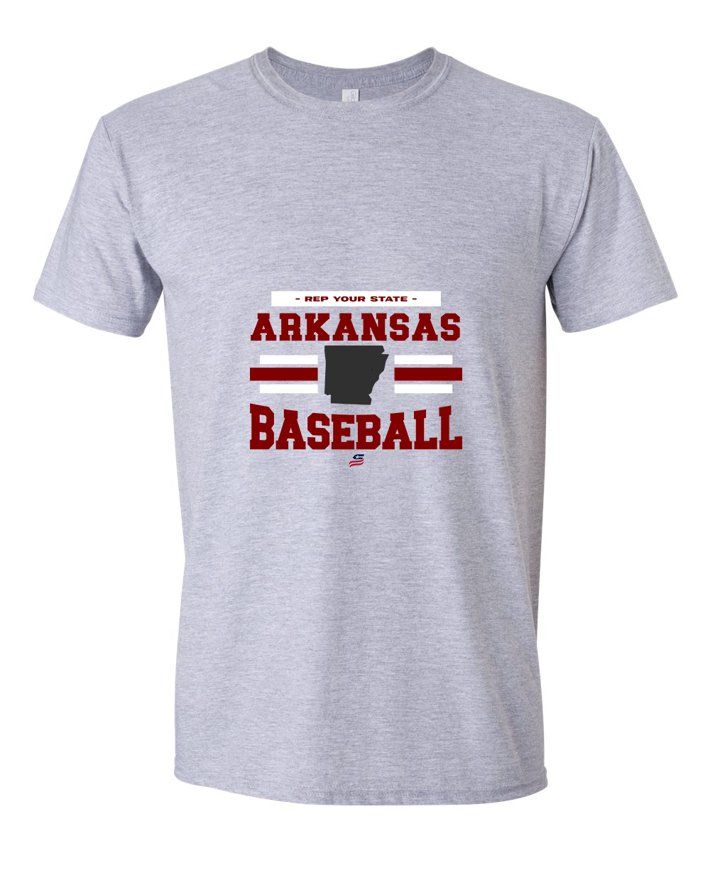 Arkansas Logo2 Cotton T-Shirt