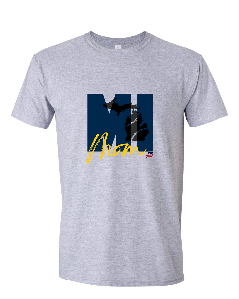 Michigan Mom Cotton T-Shirt