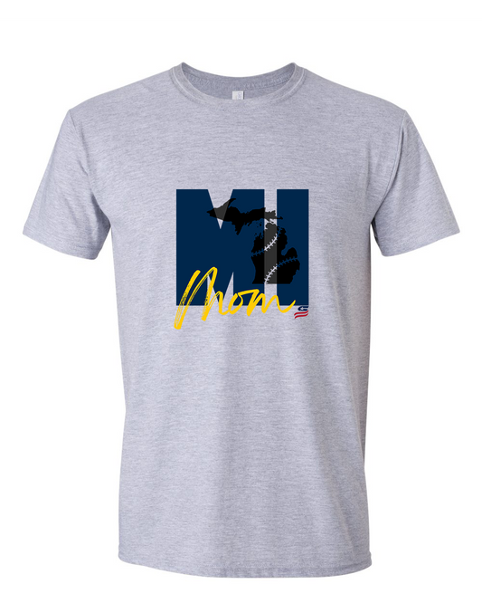 Michigan Mom Cotton T-Shirt