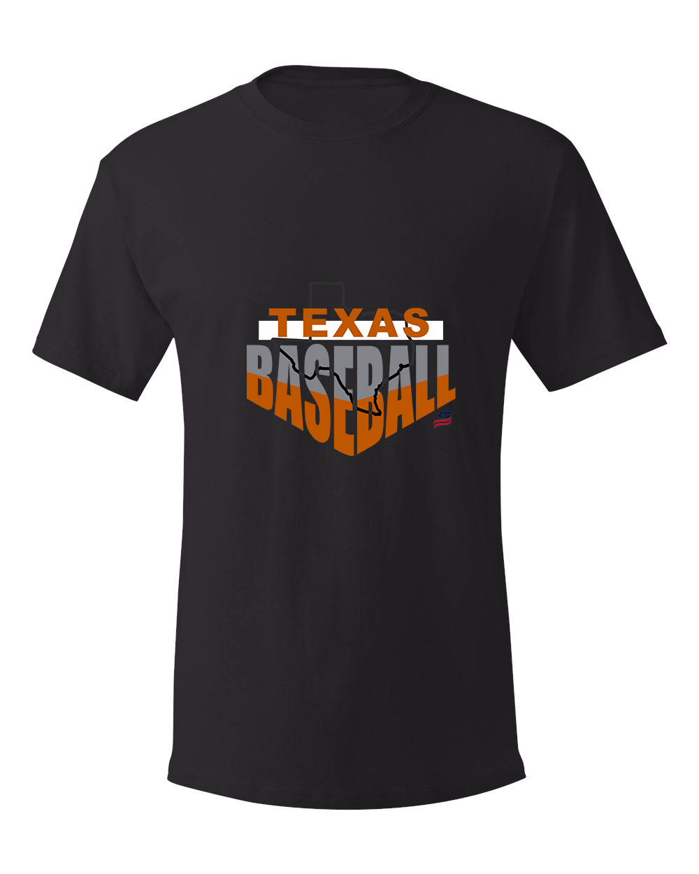 Texas Logo1 Cotton T-Shirt