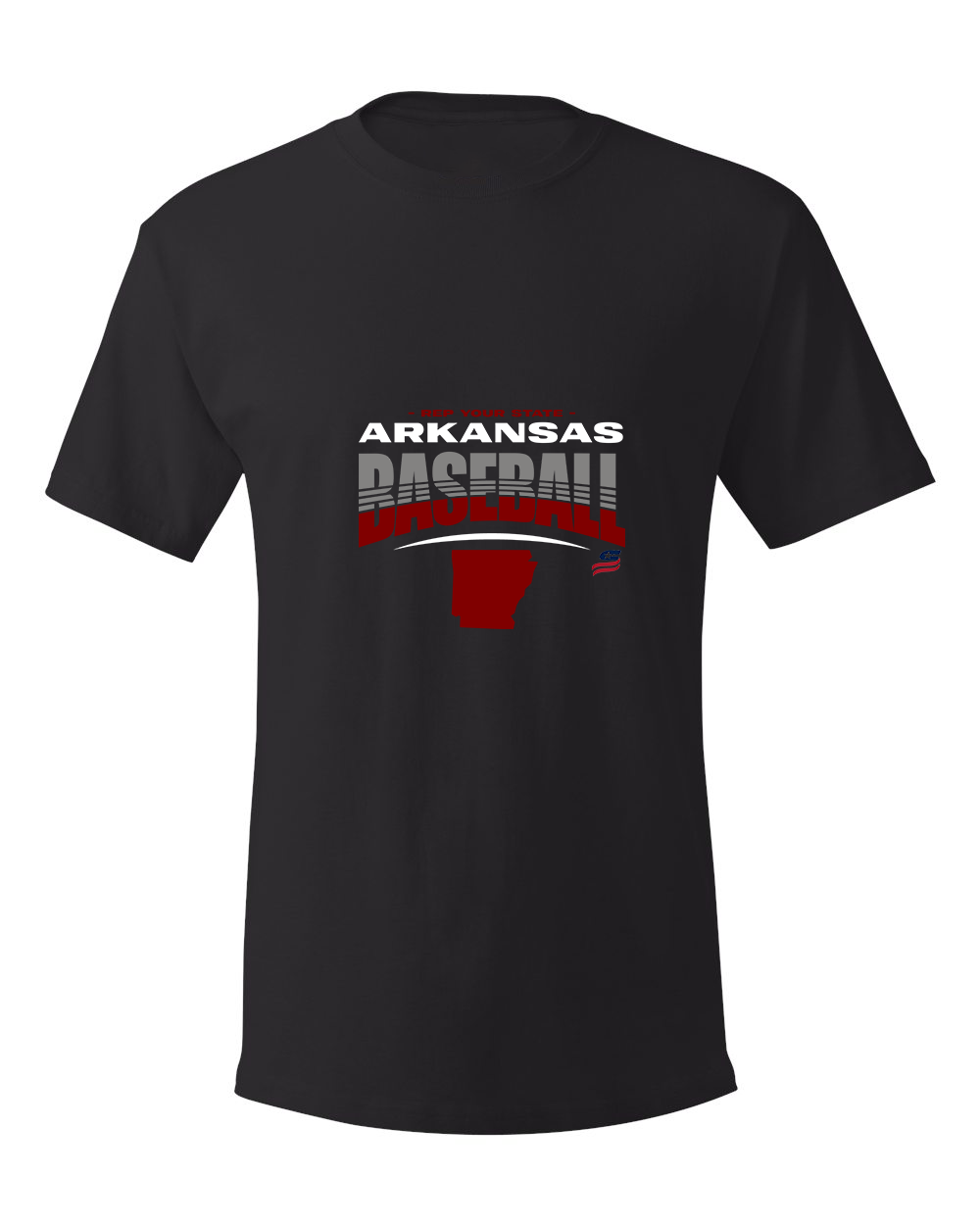 Arkansas Logo4 Cotton T-Shirt