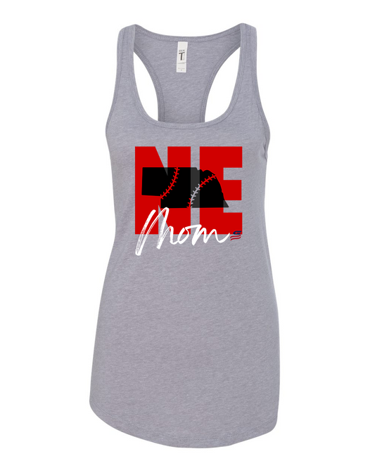 Nebraska Mom Cotton Cotton Tank Top