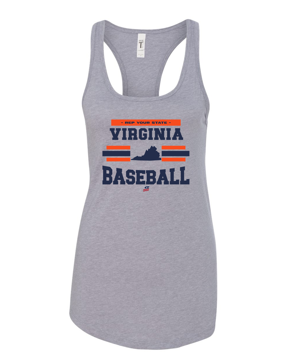 Virginia Logo2 Cotton Cotton Tank Top