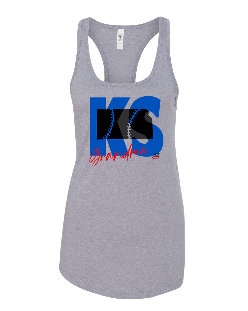 Kansas Grandma Cotton Cotton Tank Top