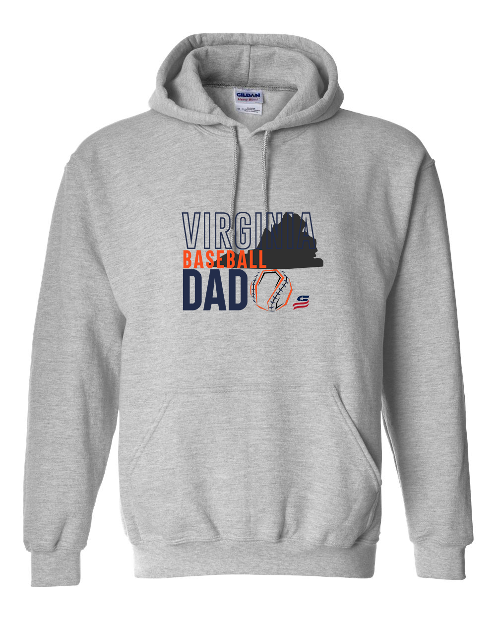 Virginia Dad Cotton Hoodie