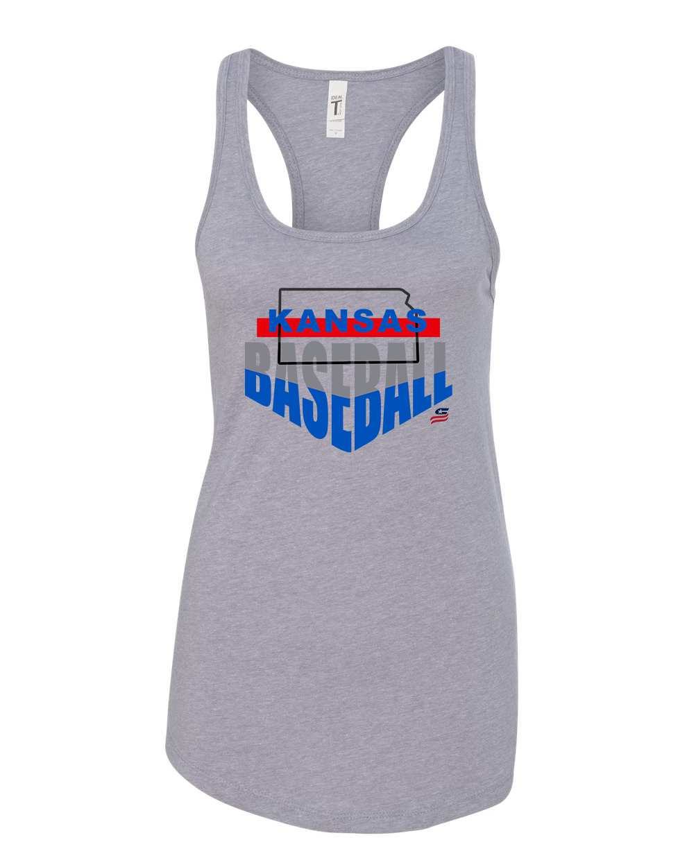 Kansas Logo1 Cotton Cotton Tank Top