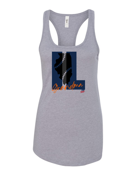 Illinois Grandma Cotton Cotton Tank Top