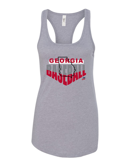 Georgia Logo1 Cotton Cotton Tank Top