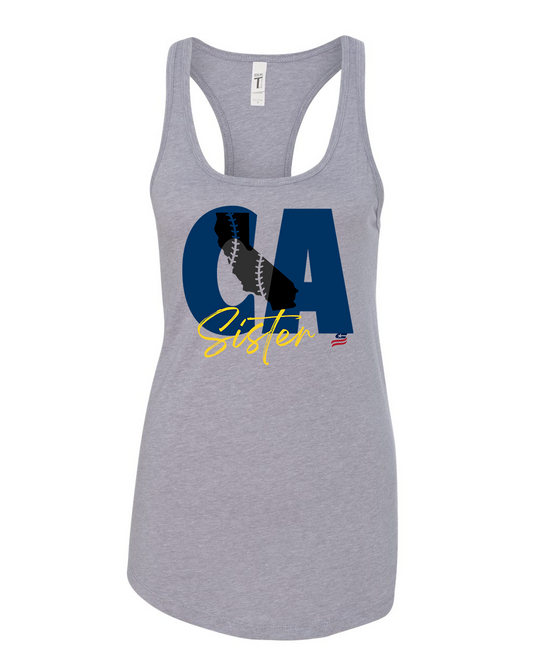 California Sister Cotton Cotton Tank Top