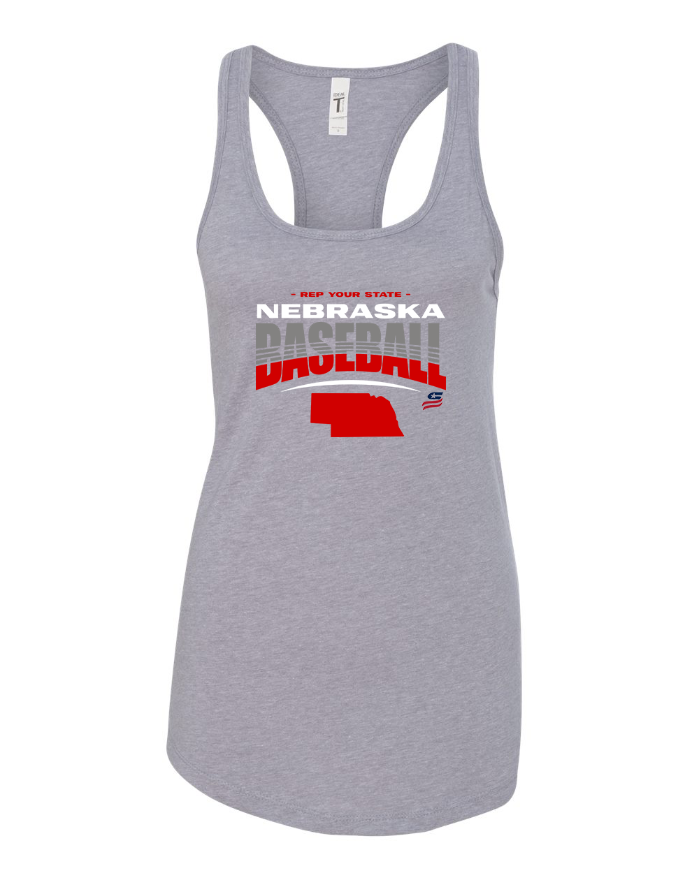 Nebraska Logo4 Cotton Cotton Tank Top