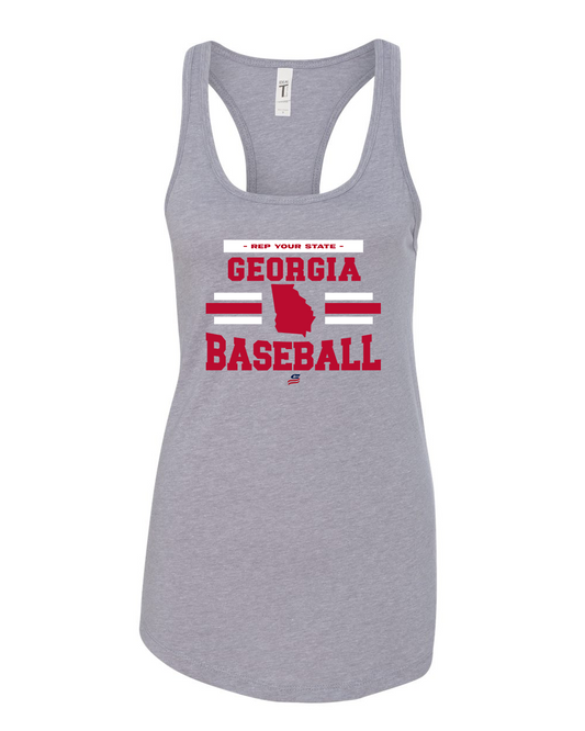 Georgia Logo2 Cotton Cotton Tank Top