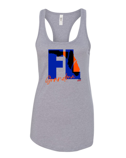 Florida Grandma Cotton Cotton Tank Top