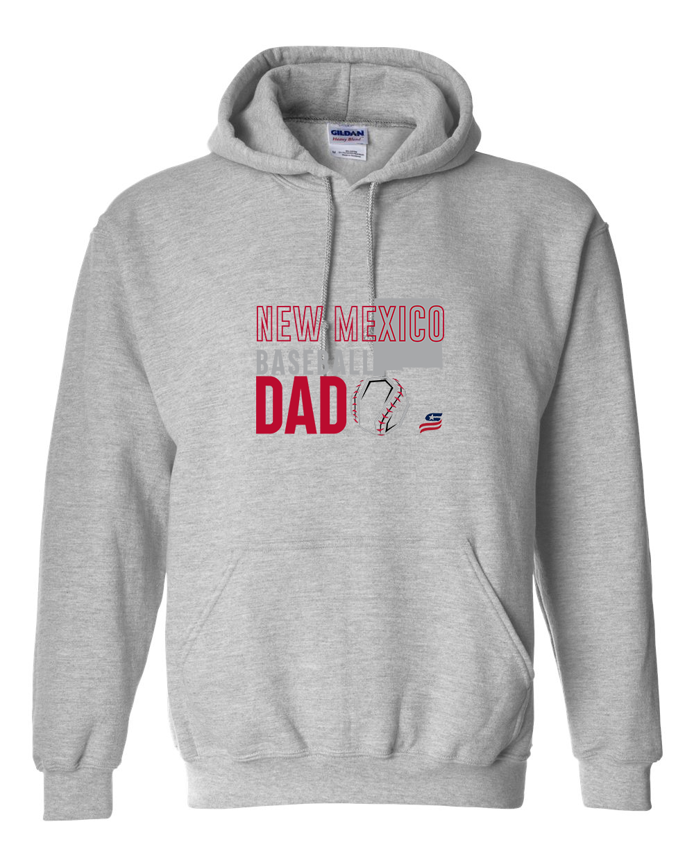 New Mexico Dad Cotton Hoodie