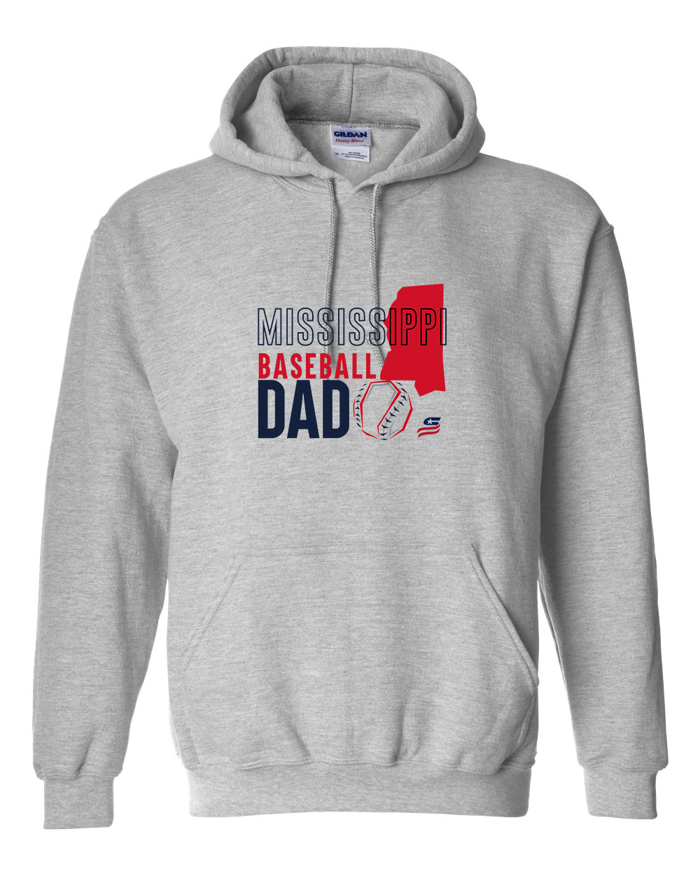 Mississippi Dad Cotton Hoodie