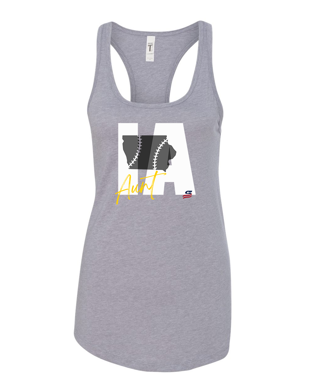 Iowa Aunt Cotton Cotton Tank Top