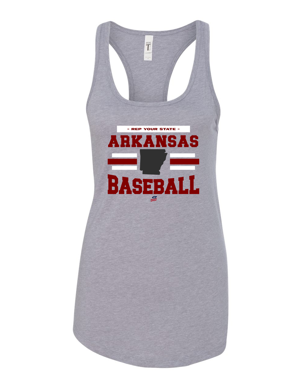 Arkansas Logo2 Cotton Cotton Tank Top