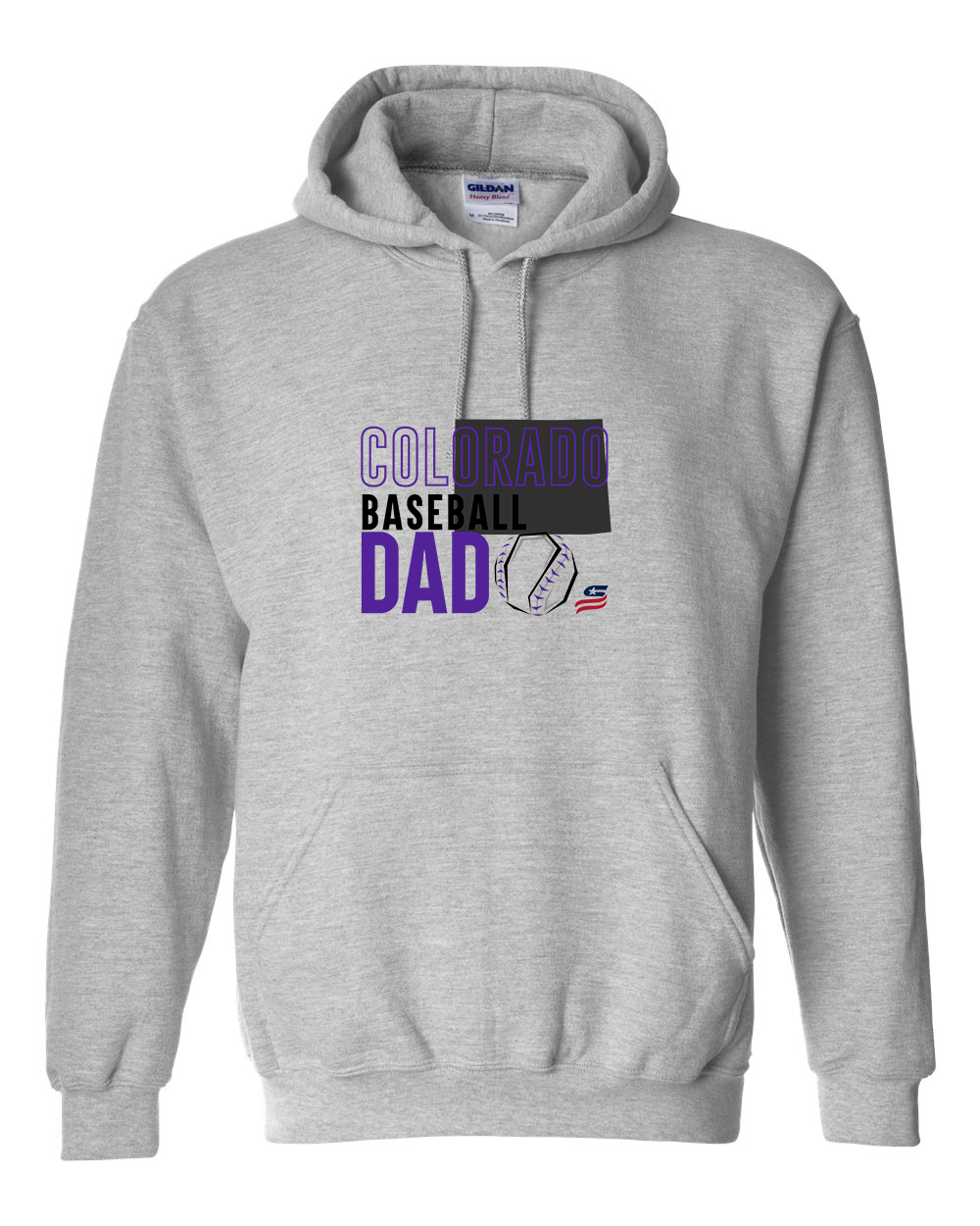 Colorado Dad Cotton Hoodie