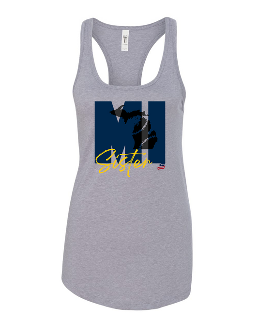 Michigan Sister Cotton Cotton Tank Top