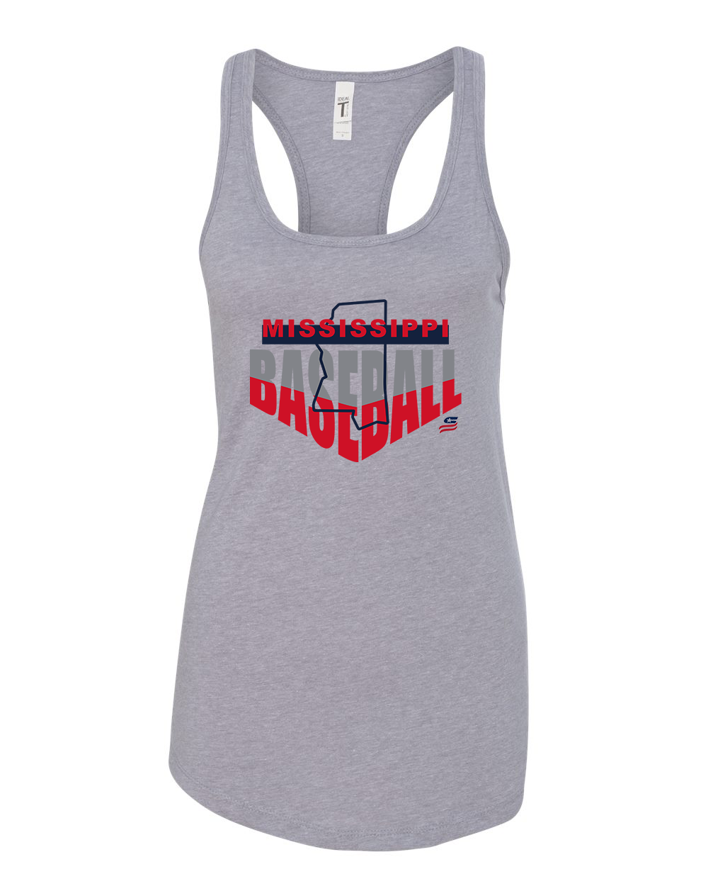 Mississippi Logo1 Cotton Cotton Tank Top