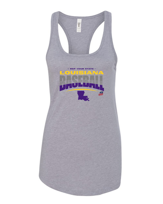 Louisiana Logo4 Cotton Cotton Tank Top