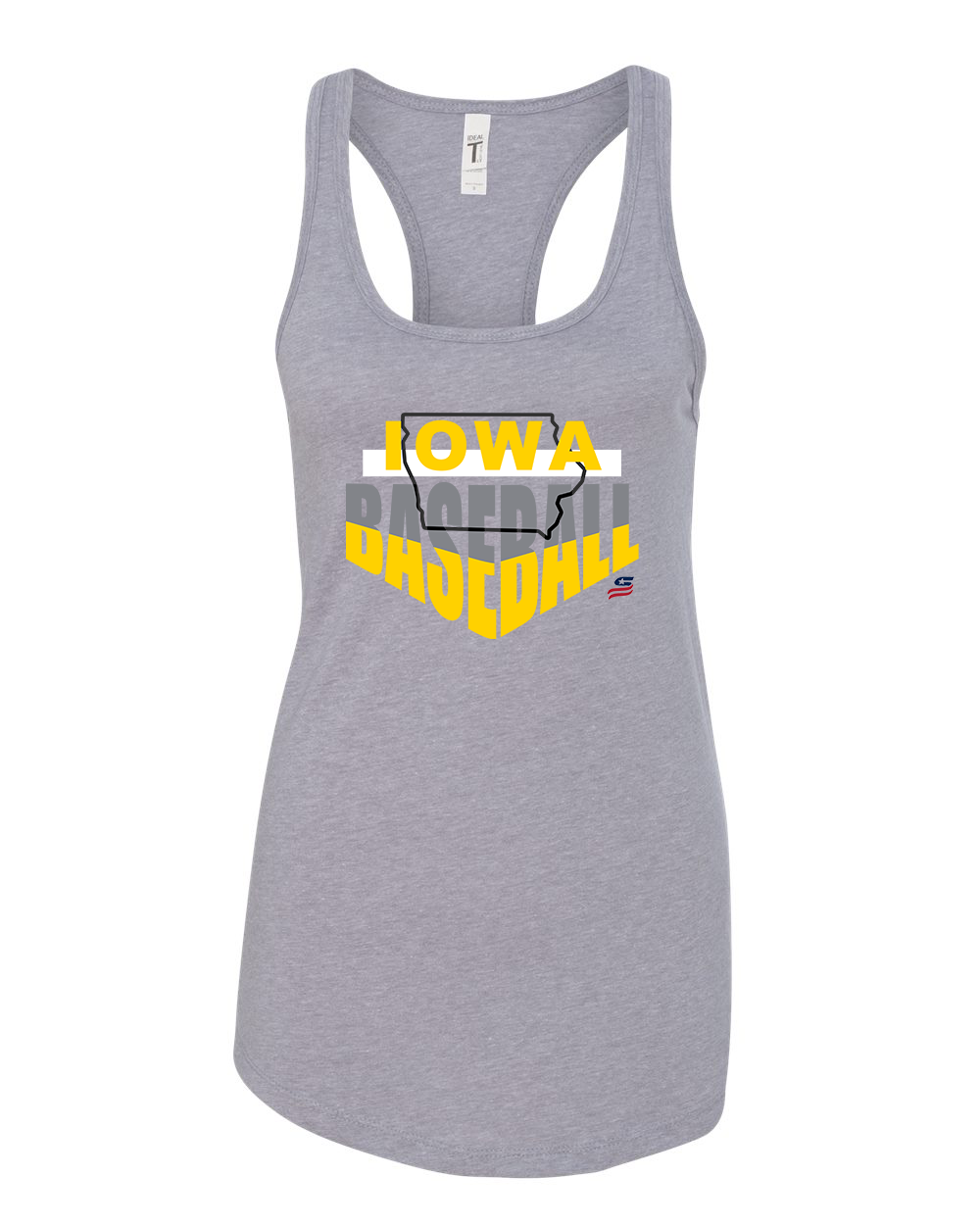 Iowa Logo1 Cotton Cotton Tank Top