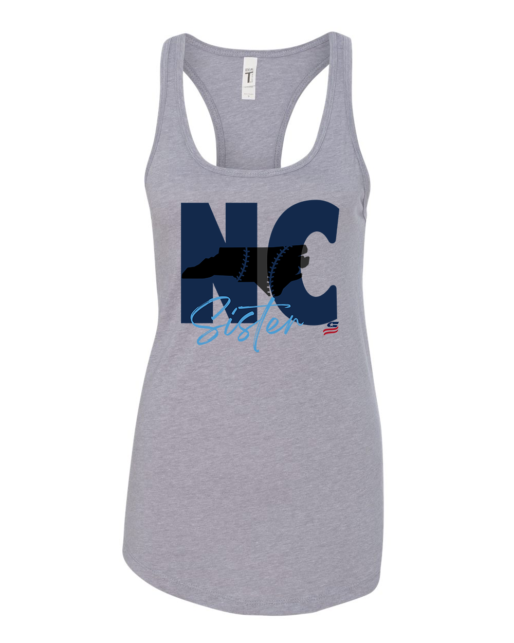 North Carolina Sister Cotton Cotton Tank Top