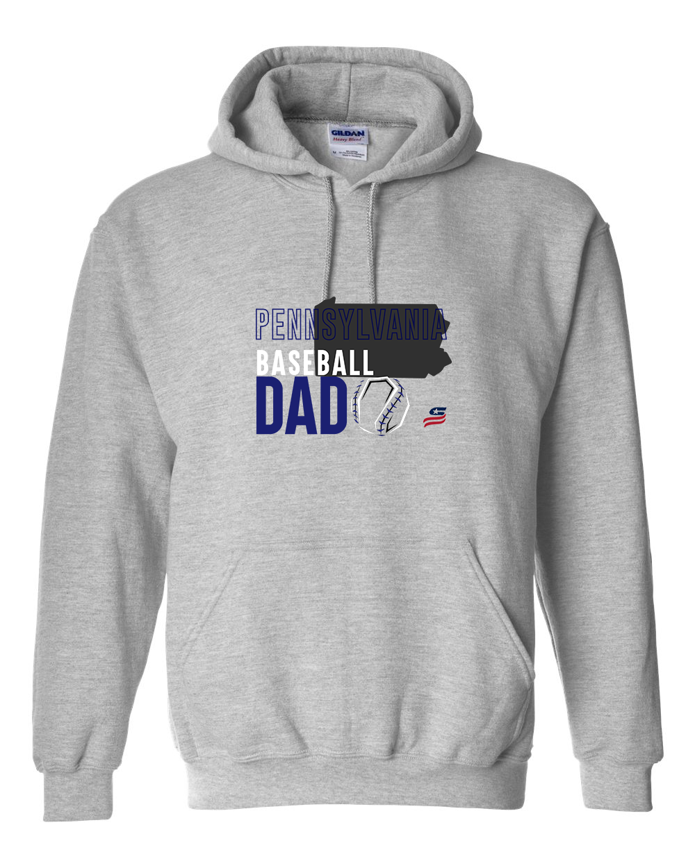 Pennsylvania Dad Cotton Hoodie