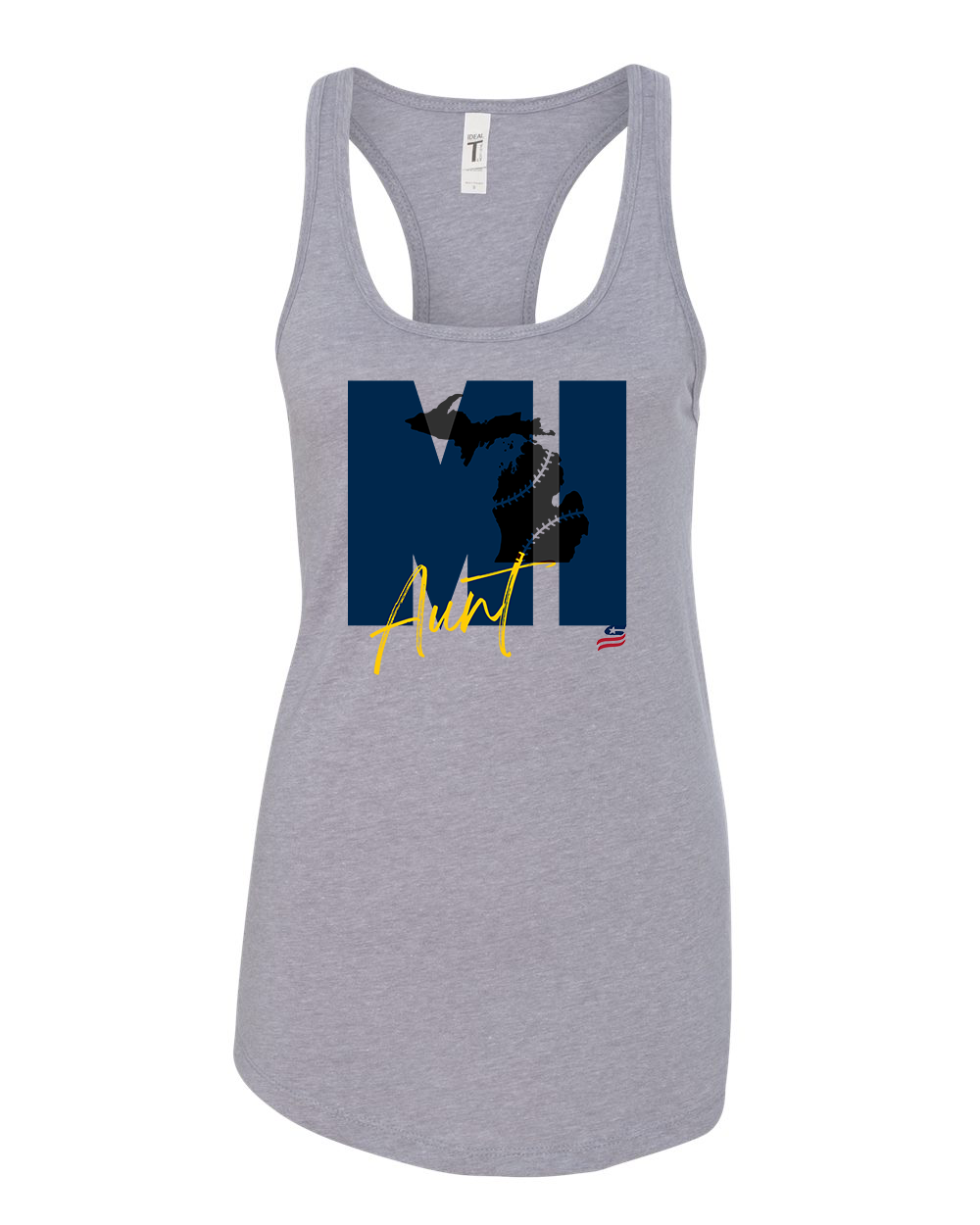 Michigan Aunt Cotton Cotton Tank Top