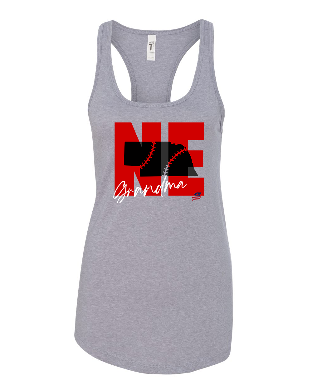 Nebraska Grandma Cotton Cotton Tank Top