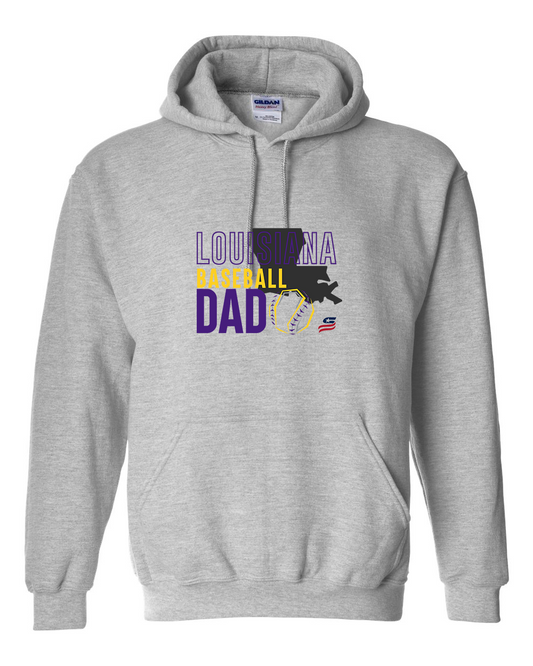 Louisiana Dad Cotton Hoodie