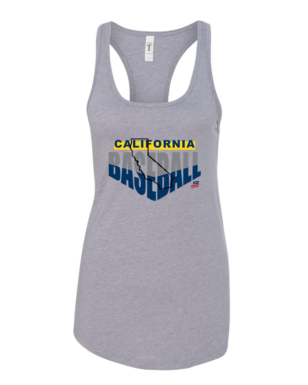 California Logo1 Cotton Cotton Tank Top