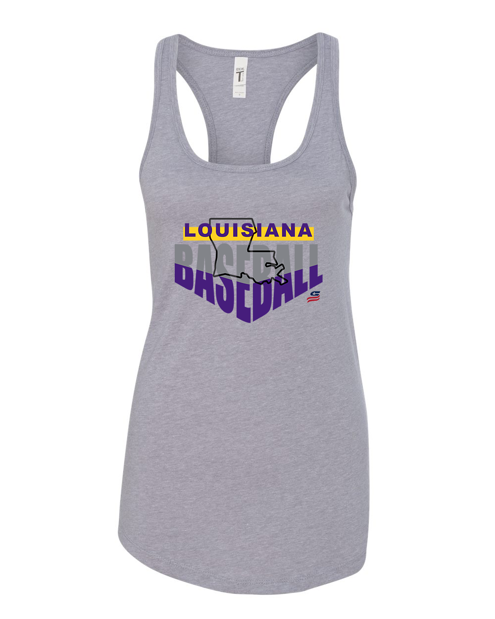 Louisiana Logo1 Cotton Cotton Tank Top