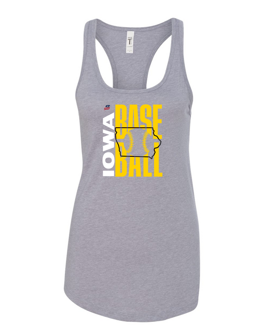 Iowa Logo3 Cotton Cotton Tank Top